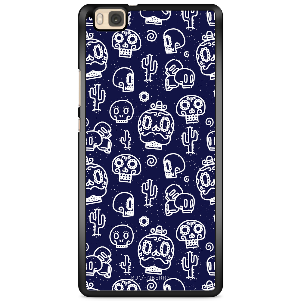 Huawei P8 Lite Case - Oldschool Skulls