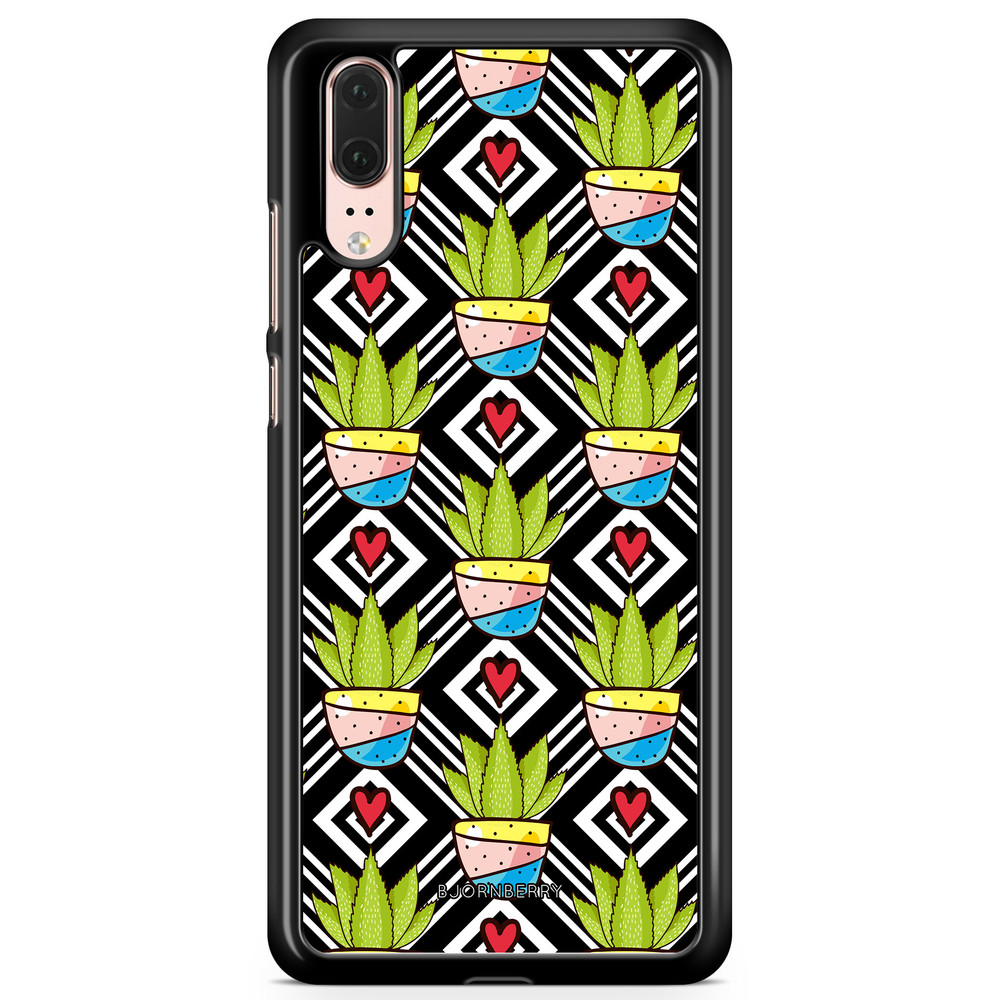 Huawei P20 Case - Cactus Pattern