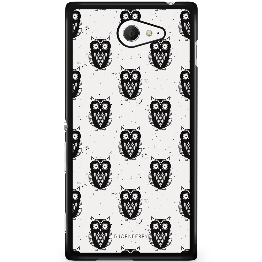 Sony Xperia M2 Aqua Case - Owls