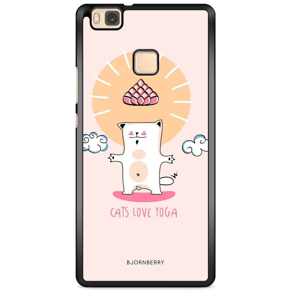 Huawei P9 Lite Case - Yoga Cat Nr1
