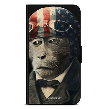 Xiaomi Mi A2 Lite Wallet Case - Monkey