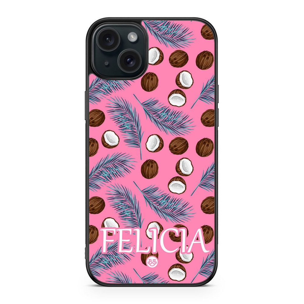 iPhone 15 Plus Custom Case - Tropical Name
