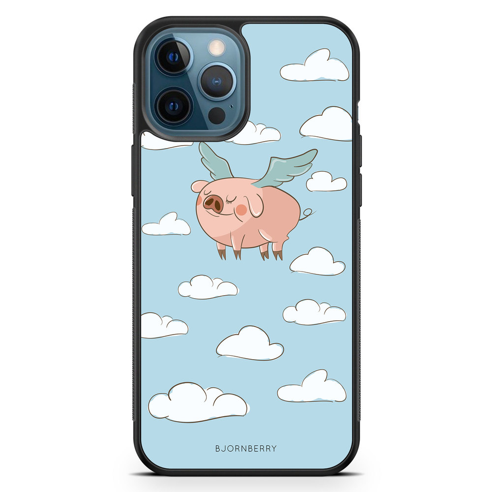 iPhone 12 Pro Case - Flying Pig