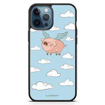 iPhone 12 Pro Skal - Flygande Gris