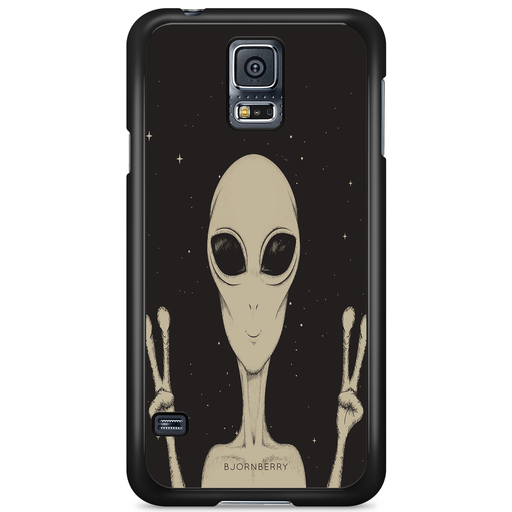 Samsung Galaxy S5/S5 NEO Case - Peace Alien