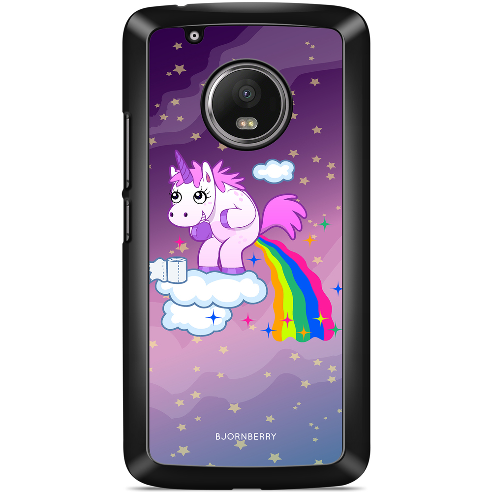 Moto G5 Plus Case - Pooping Unicorn