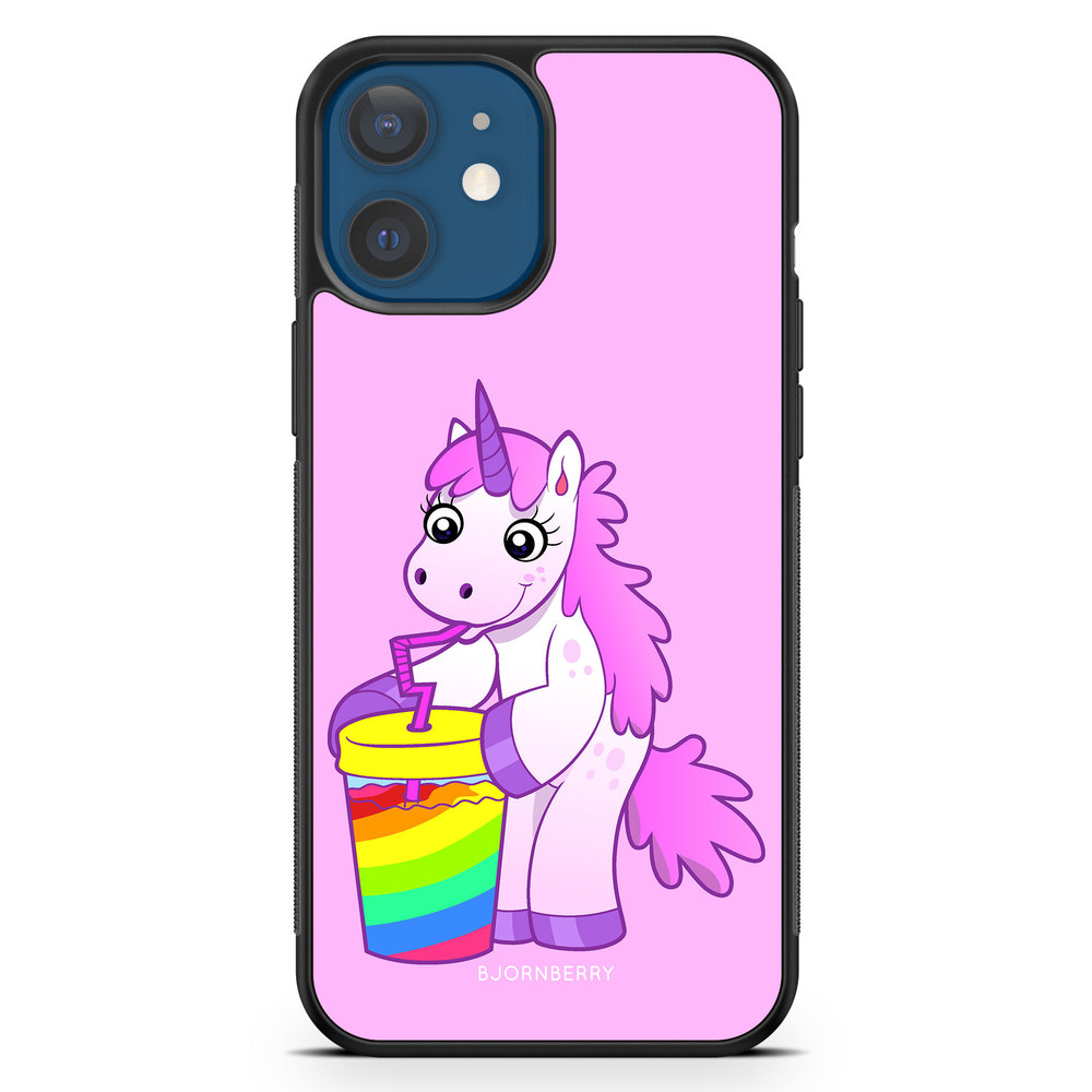 iPhone 12 Mini Case - Drinking Unicorn