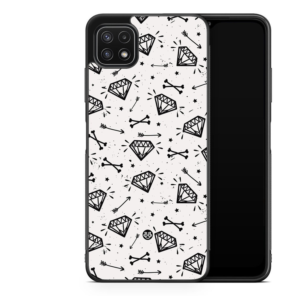 Samsung Galaxy A22 5G Case - Diamond Pattern