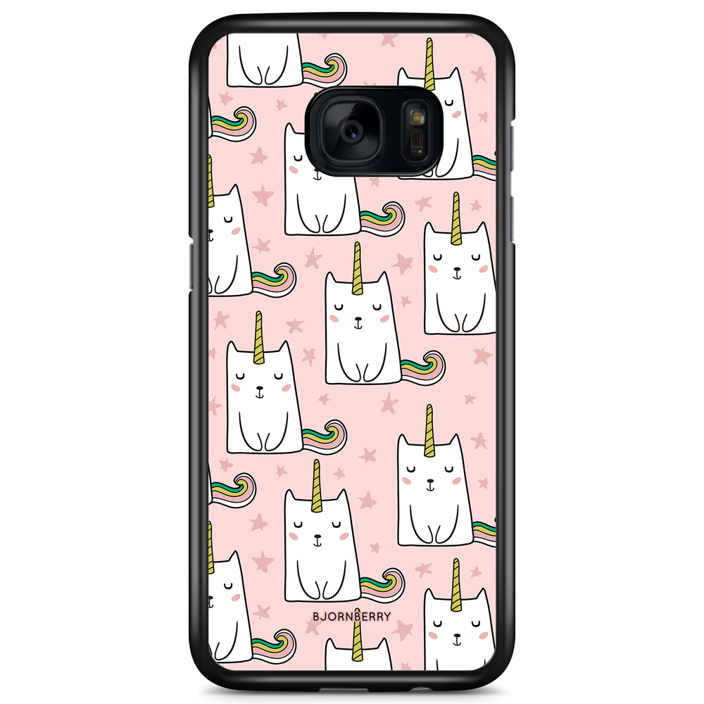 Samsung Galaxy S7 Case - Cat Unicorn