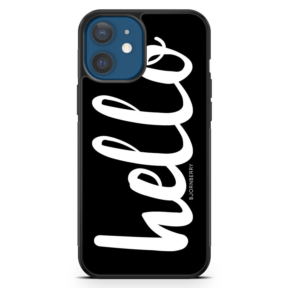 iPhone 12 Mini Case - Hello White