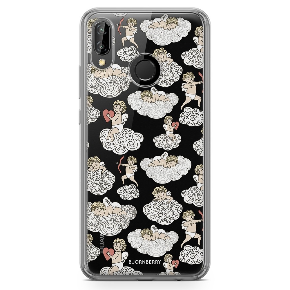 Huawei P20 Lite Fashion Case - Angels and Clouds