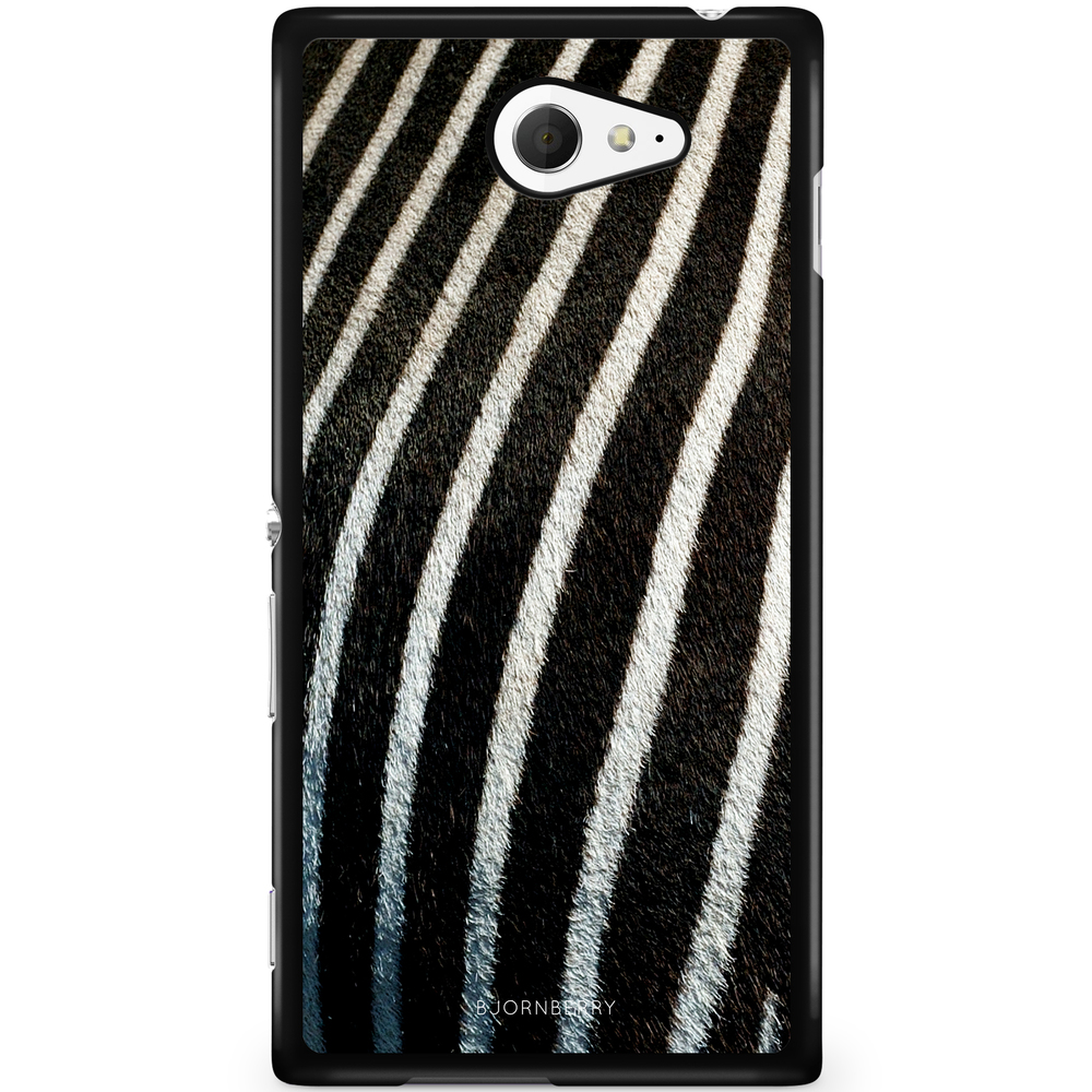 Sony Xperia M2 Aqua Case - Zebra