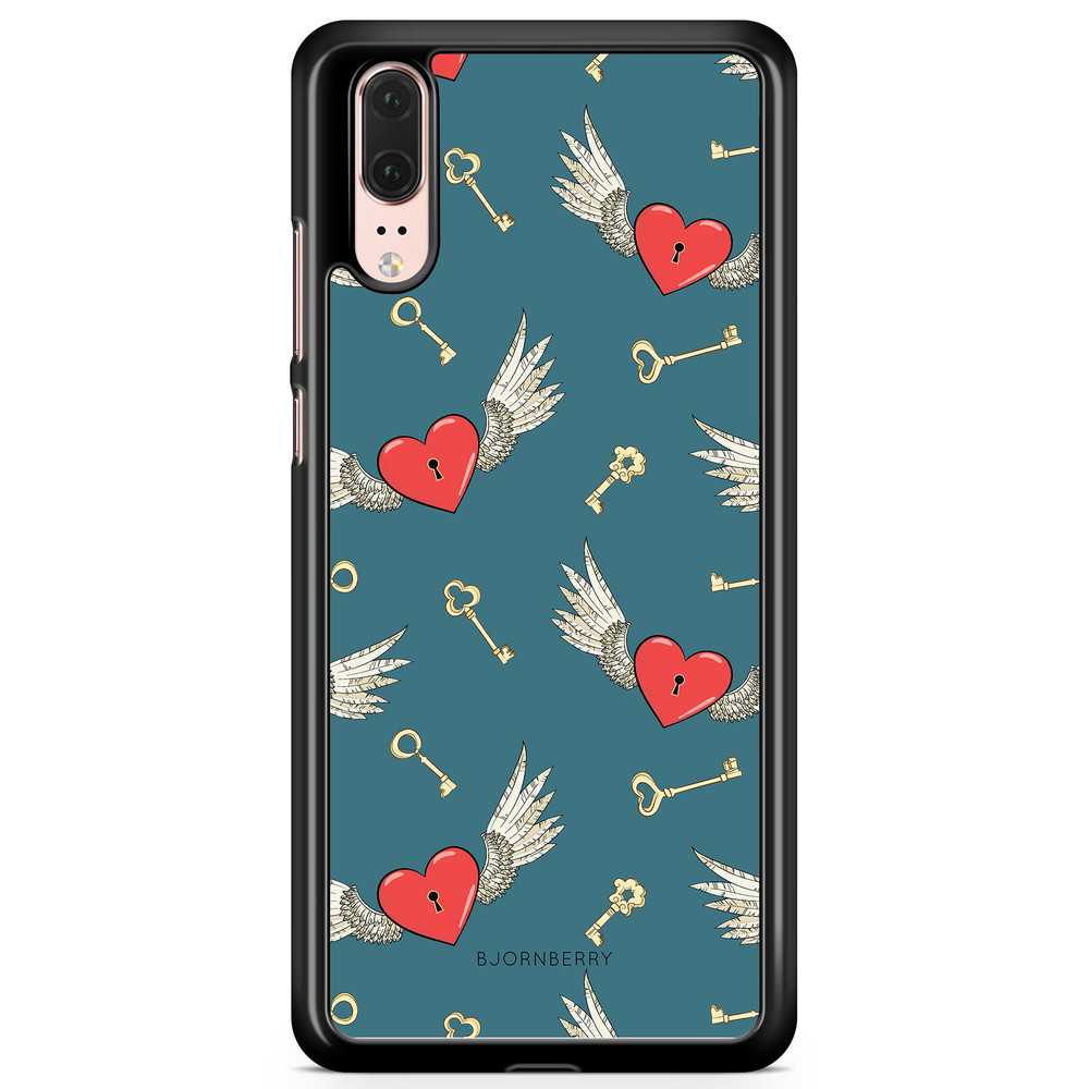 Huawei P20 Case - Hearts 'n Wings