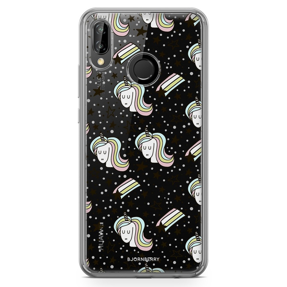Huawei P20 Lite Fashion Case - Unicorn Pattern
