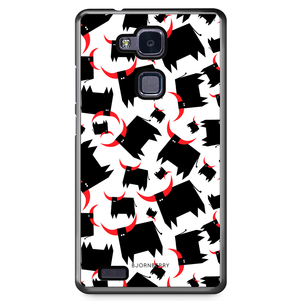 Huawei Honor 5X Case - Bull Red Horns