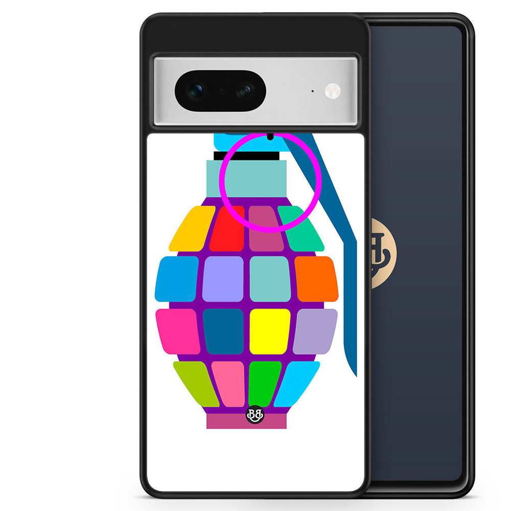 Google Pixel 7 Case - Color hand grenade