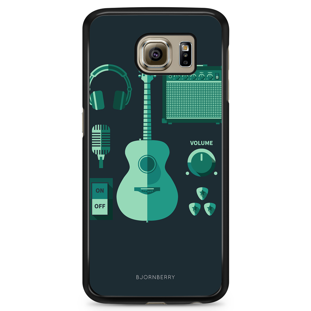 Samsung Galaxy S6 Skal - Gitarr