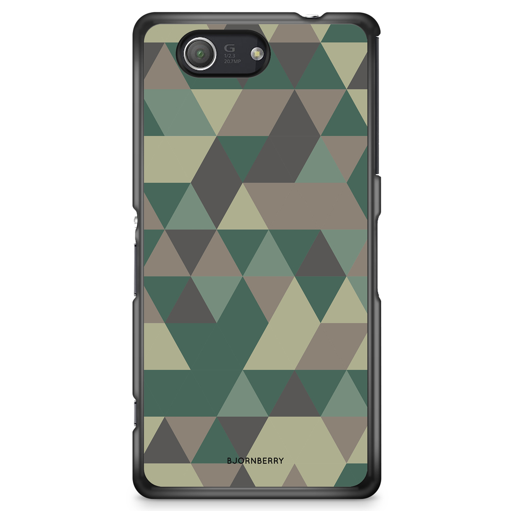 Sony Xperia Z3 Compact Case - Camo Triangle