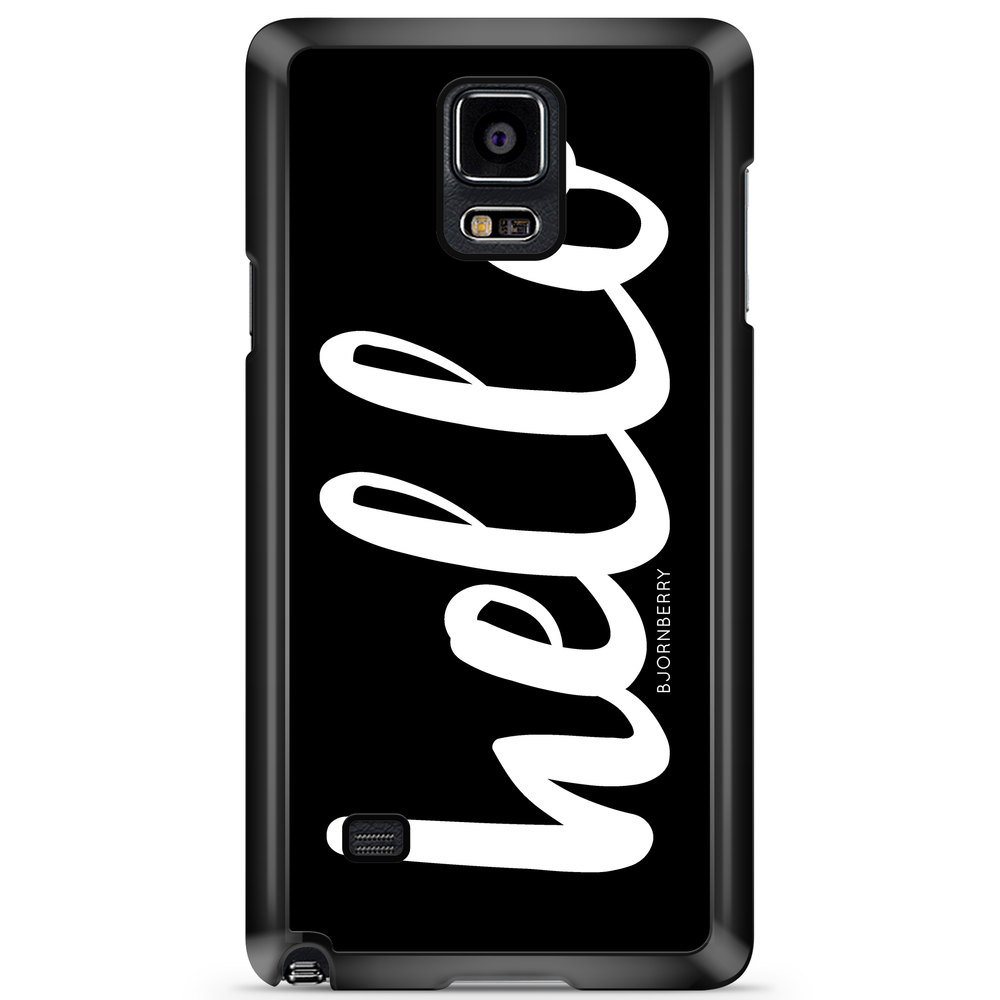 Samsung Galaxy Note 4 Case - Hello White