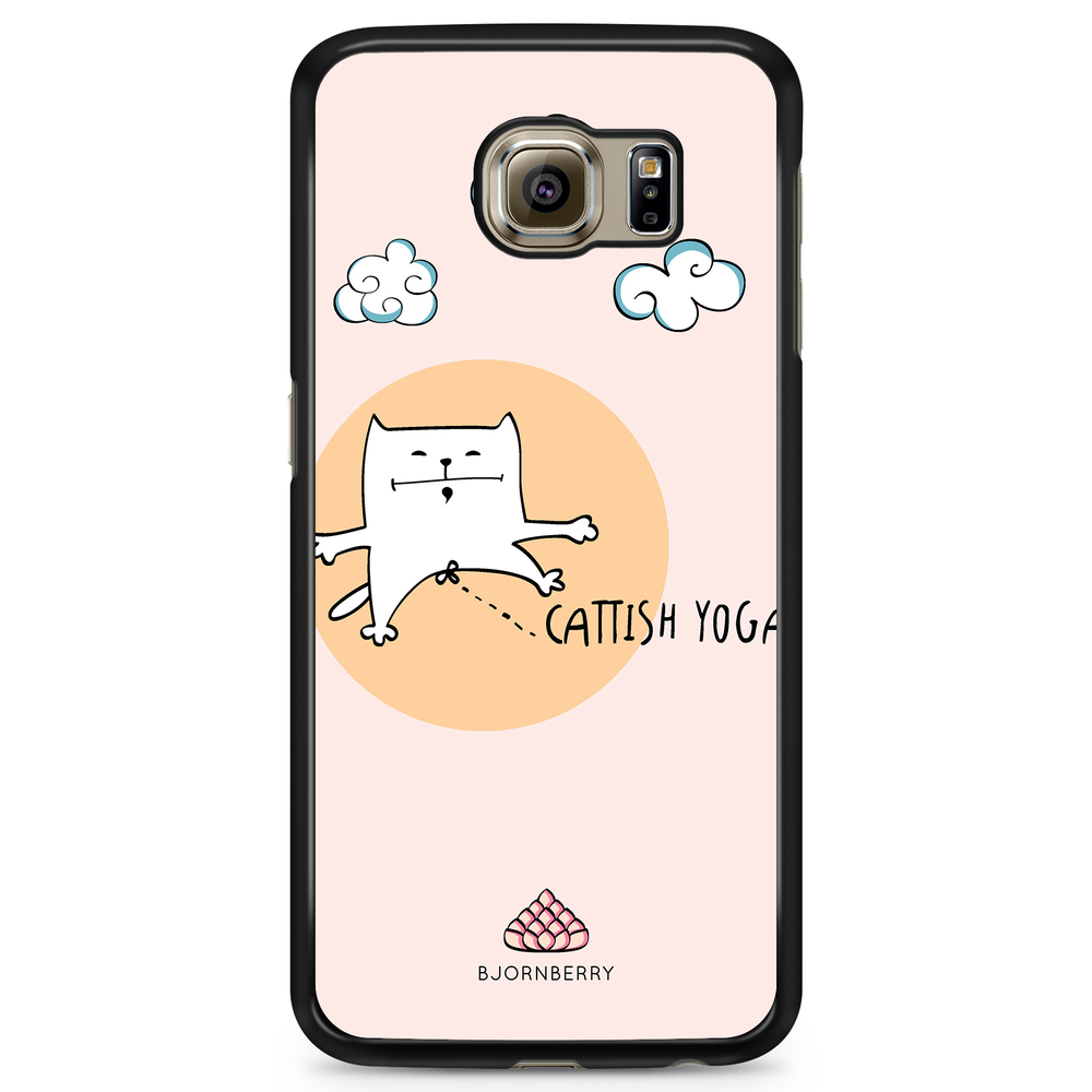 Samsung Galaxy S6 Edge+ Case - Cattish Yoga