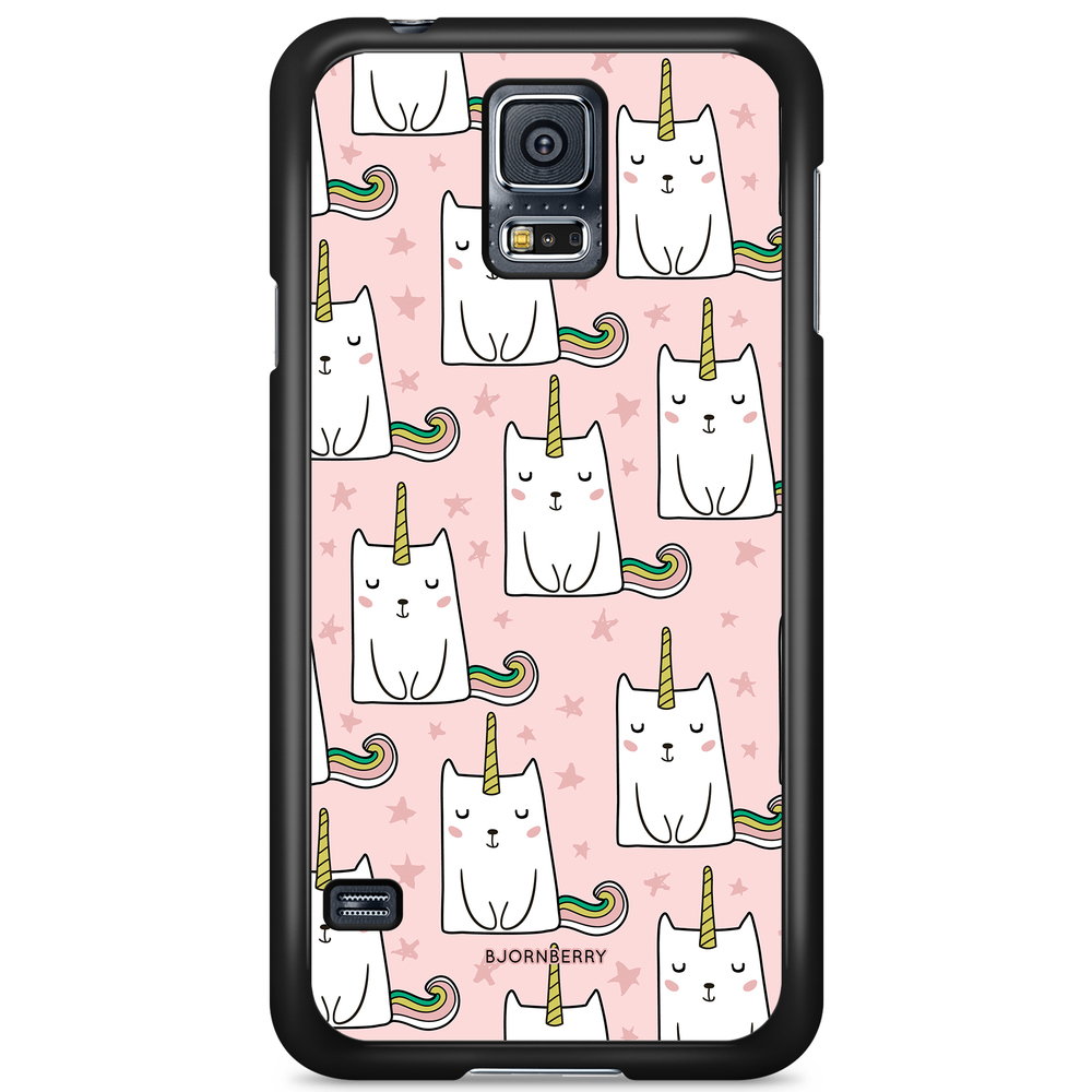Samsung Galaxy S5/S5 NEO Case - Cat Unicorn