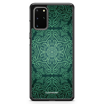 Samsung Galaxy S20 Plus Skal - Grön Retromönster