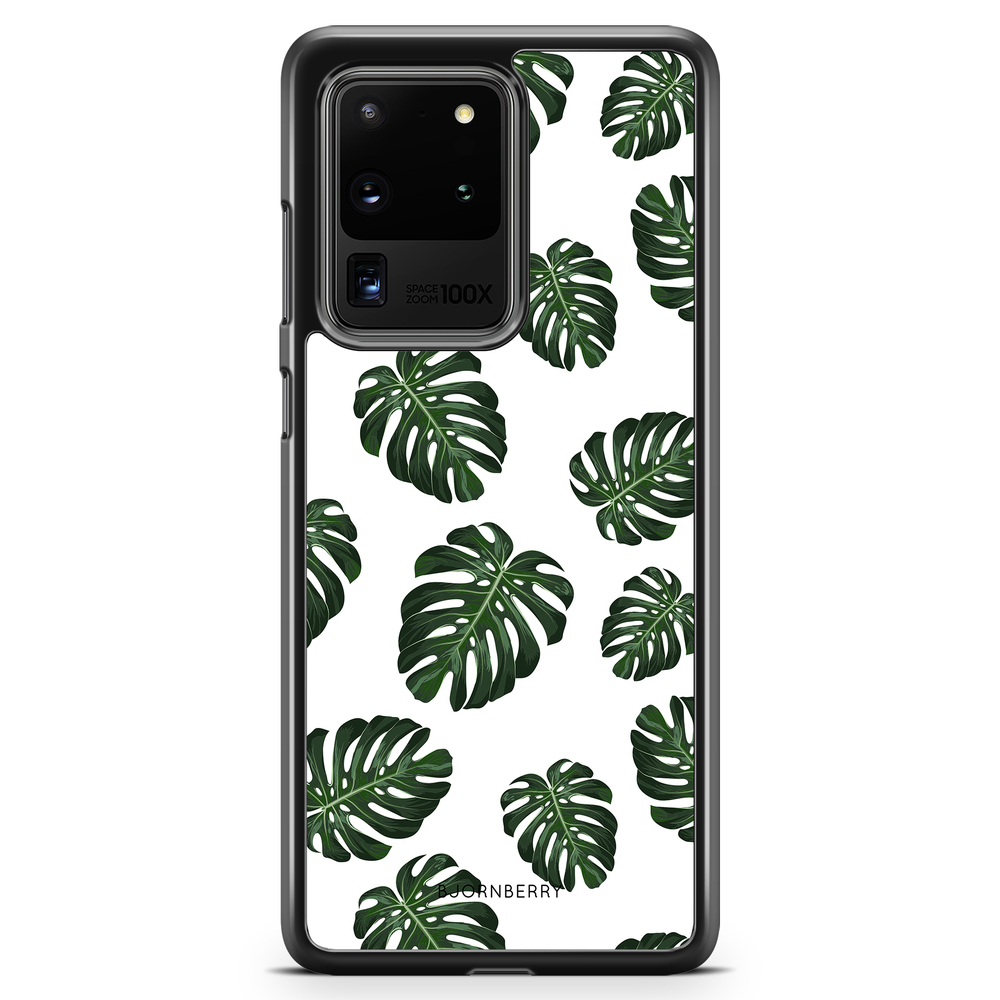 Samsung Galaxy S20 Ultra Case - Monstera Pattern