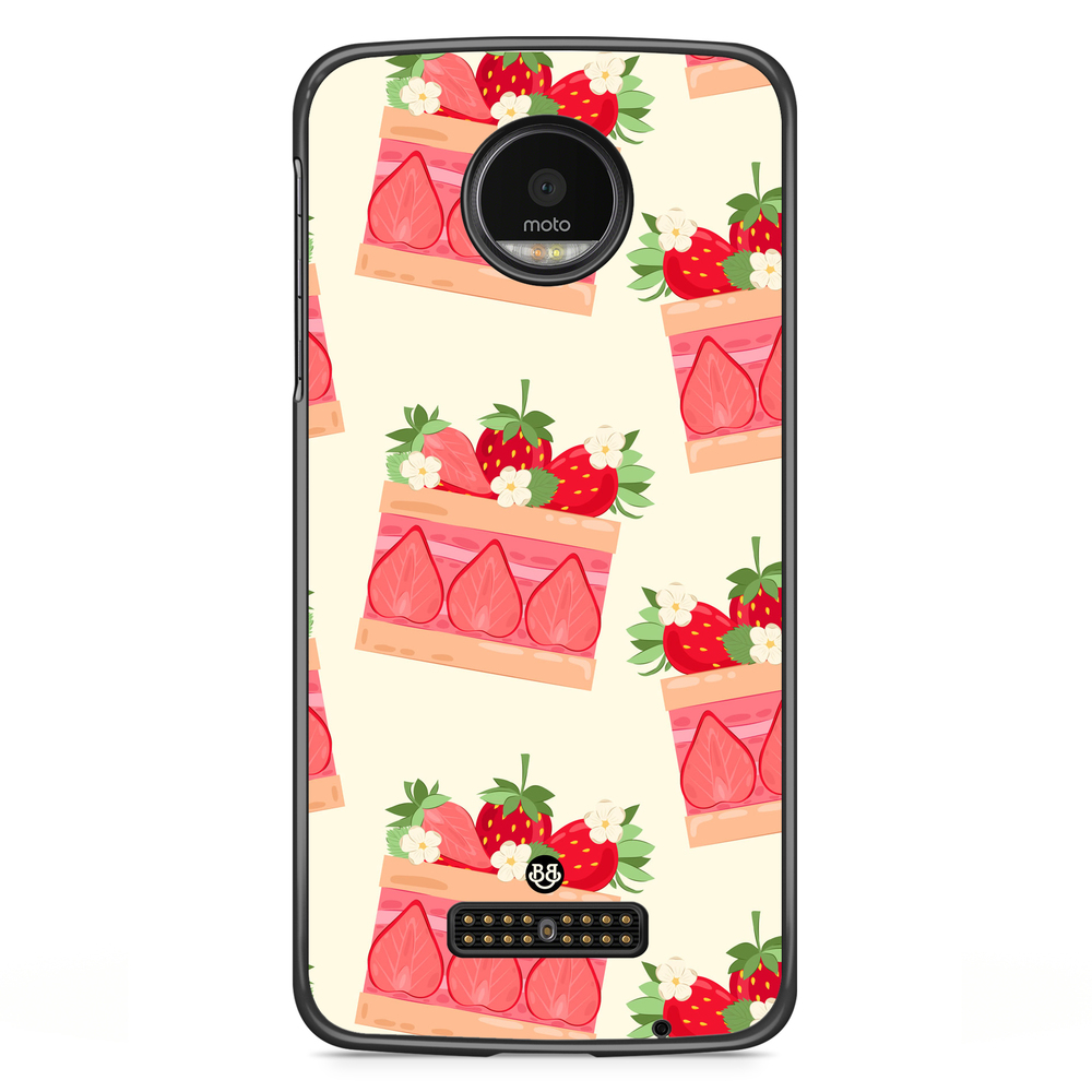 Moto Z2 Play Skal - SUMMER GARDEN - Cake Delight
