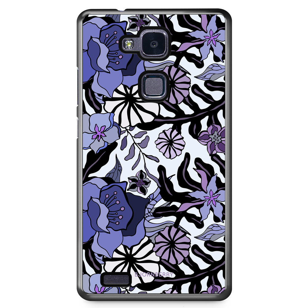 Huawei Honor 5X Case - Purple Flowers