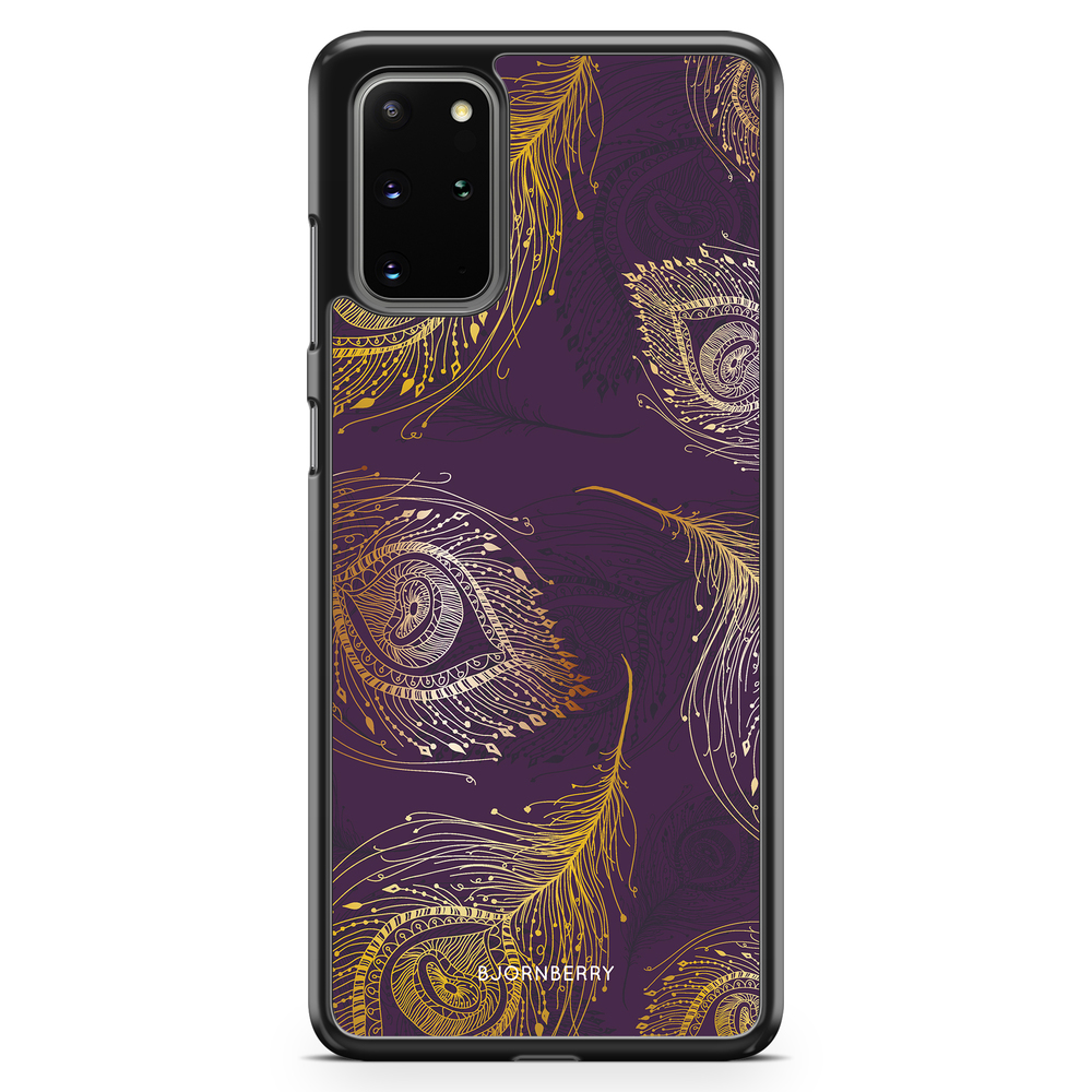 Samsung Galaxy S20 Plus Case - Peacock Feathers