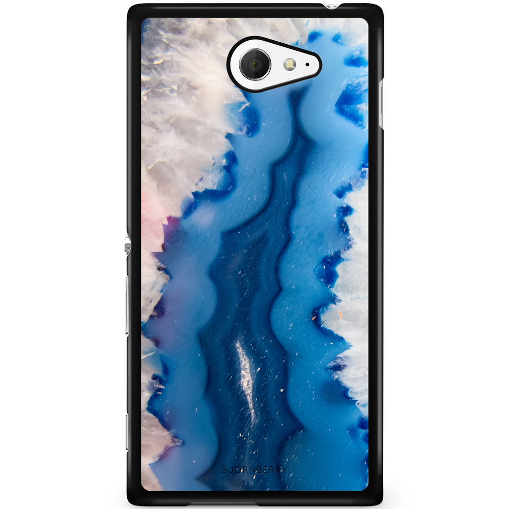 Sony Xperia M2 Aqua Case - Blue Agate
