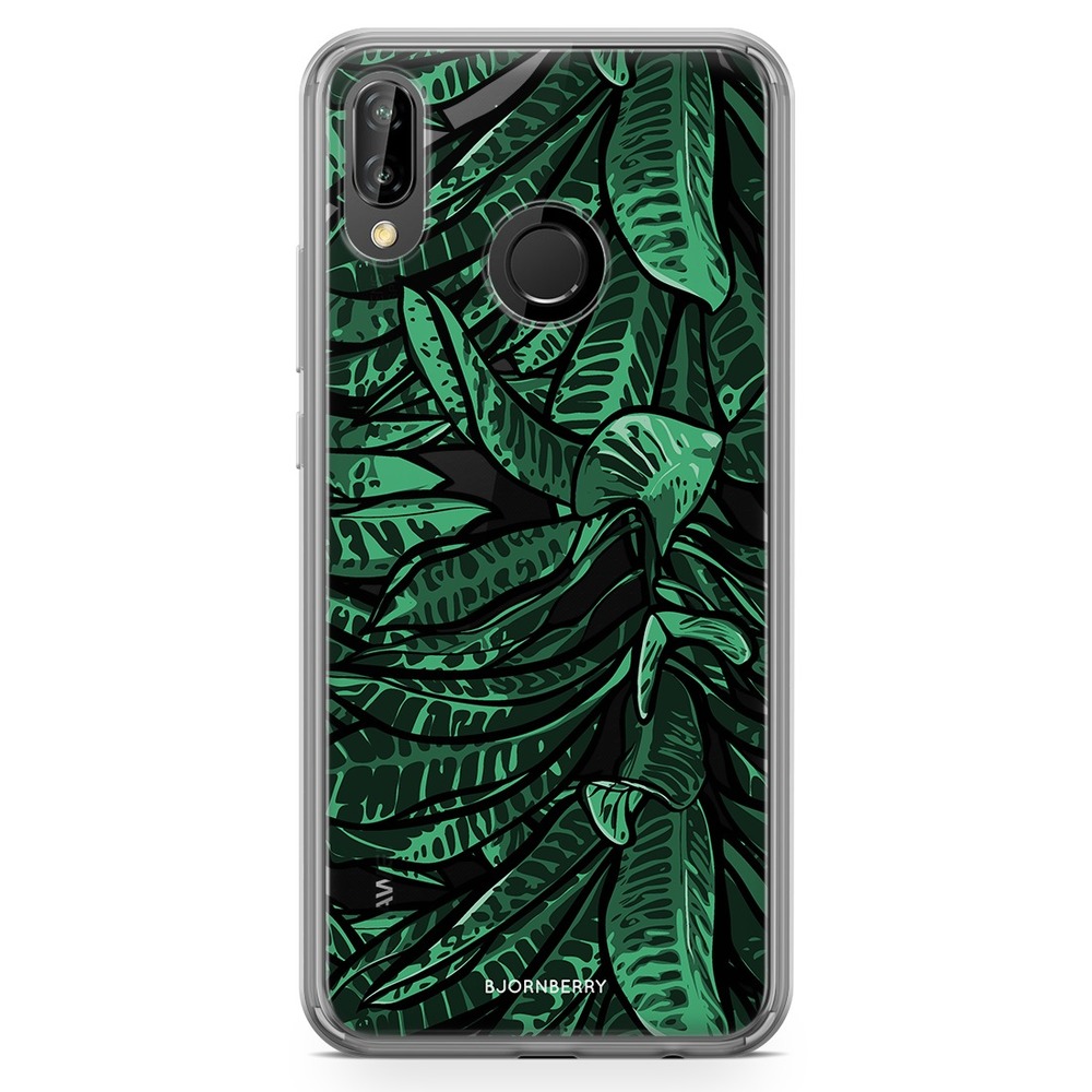 Huawei P20 Lite Fashion Case - Tropical Leaves