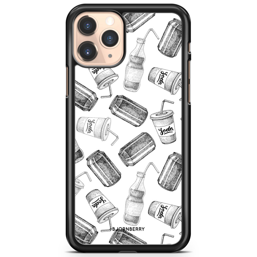 iPhone 11 Pro Max Case - Soda Black & White