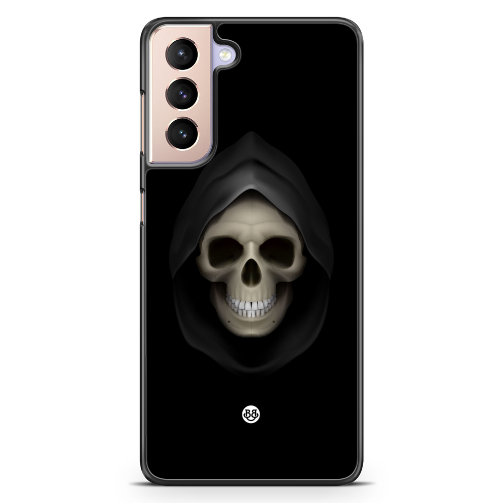 Samsung Galaxy S21 Case - Svart Dödskalle