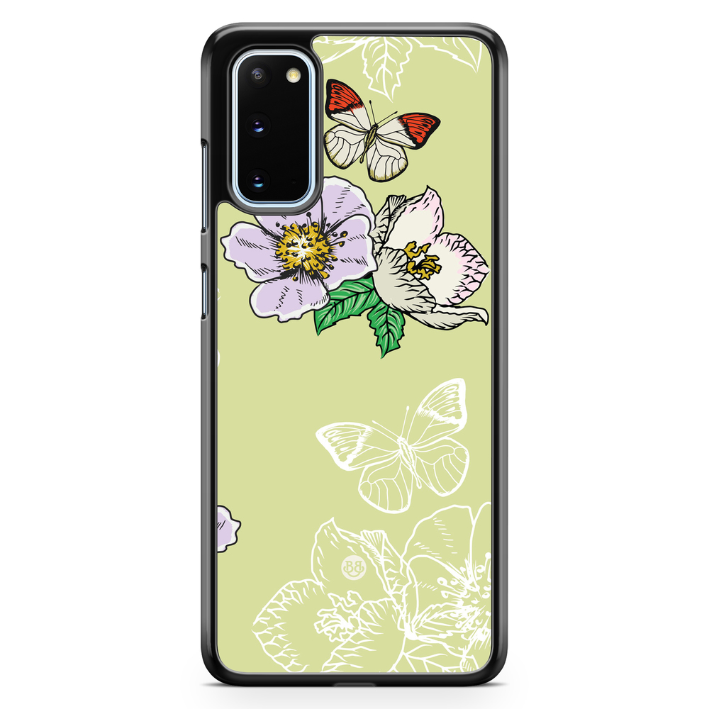 Samsung Galaxy S20 FE Case - Butterfly Flower