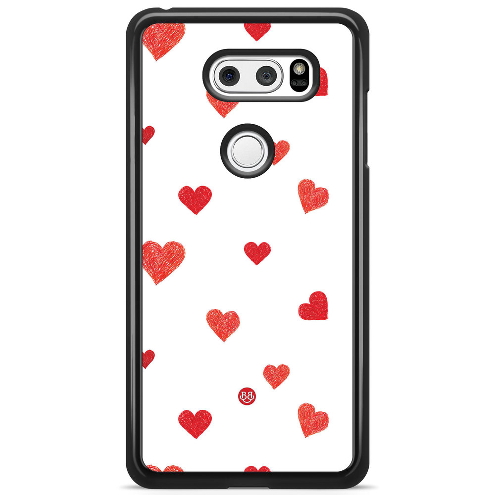 LG V30 Case - Painted Heart