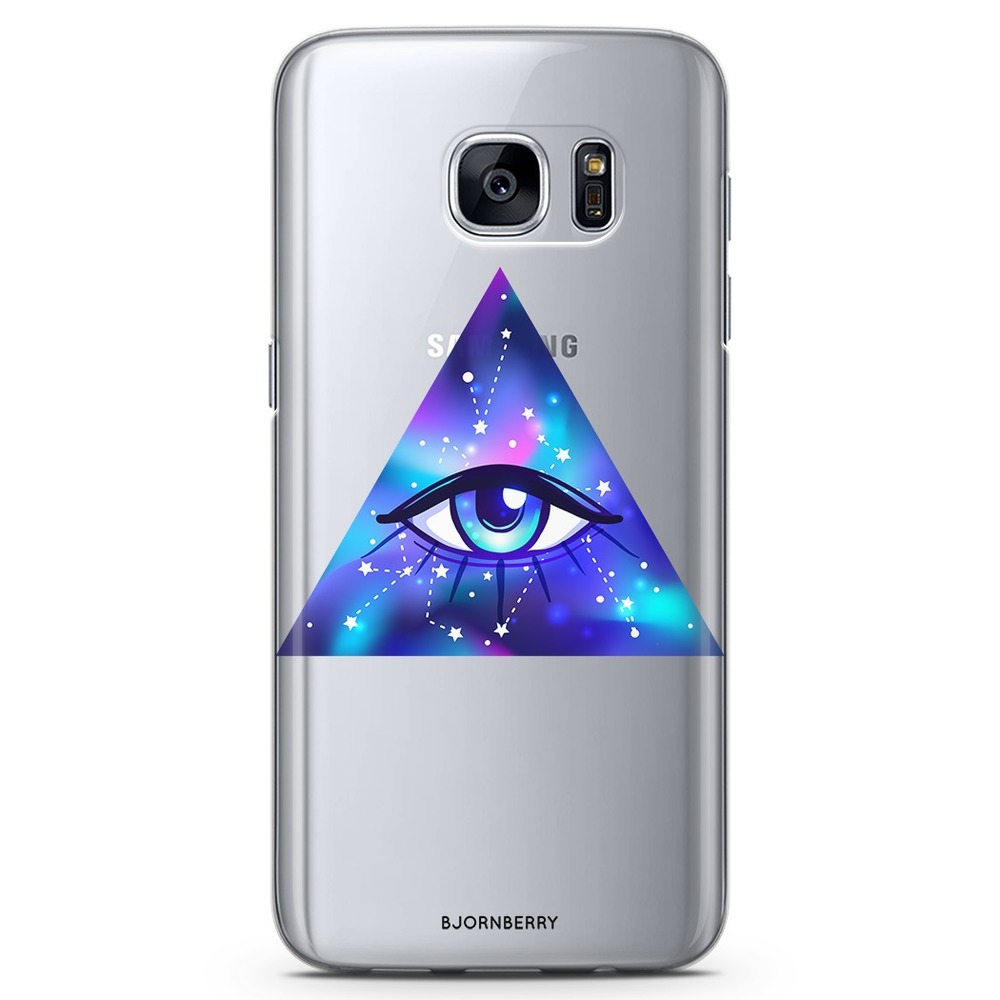 Samsung Galaxy S7 Edge TPU Case - All-Seeing Eye