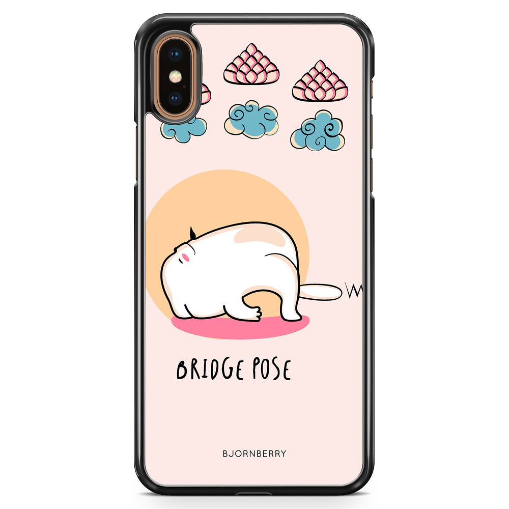 iPhone XS Max Case - Yoga Cat Bridge Pose