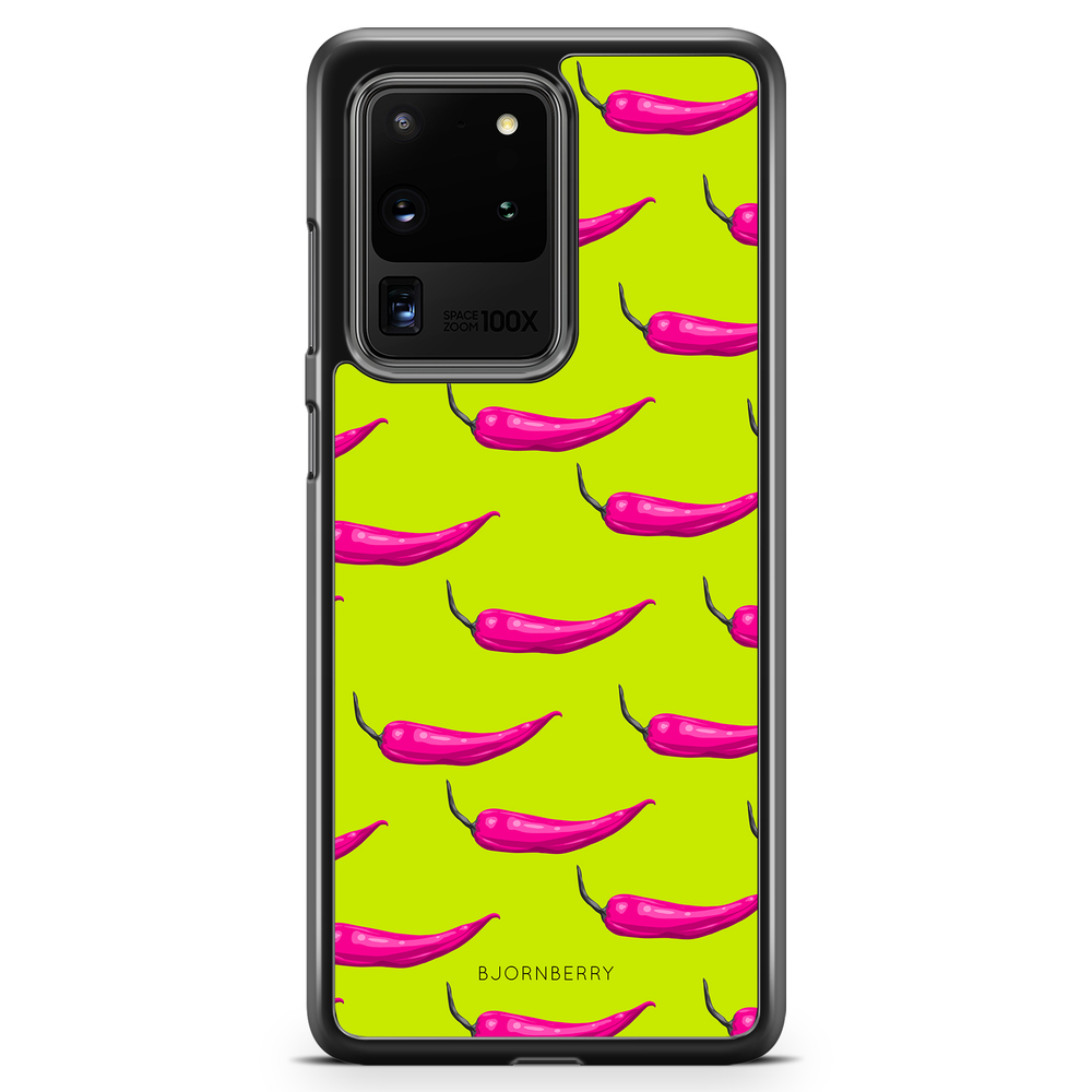 Samsung Galaxy S20 Ultra Case - Chilli Pattern