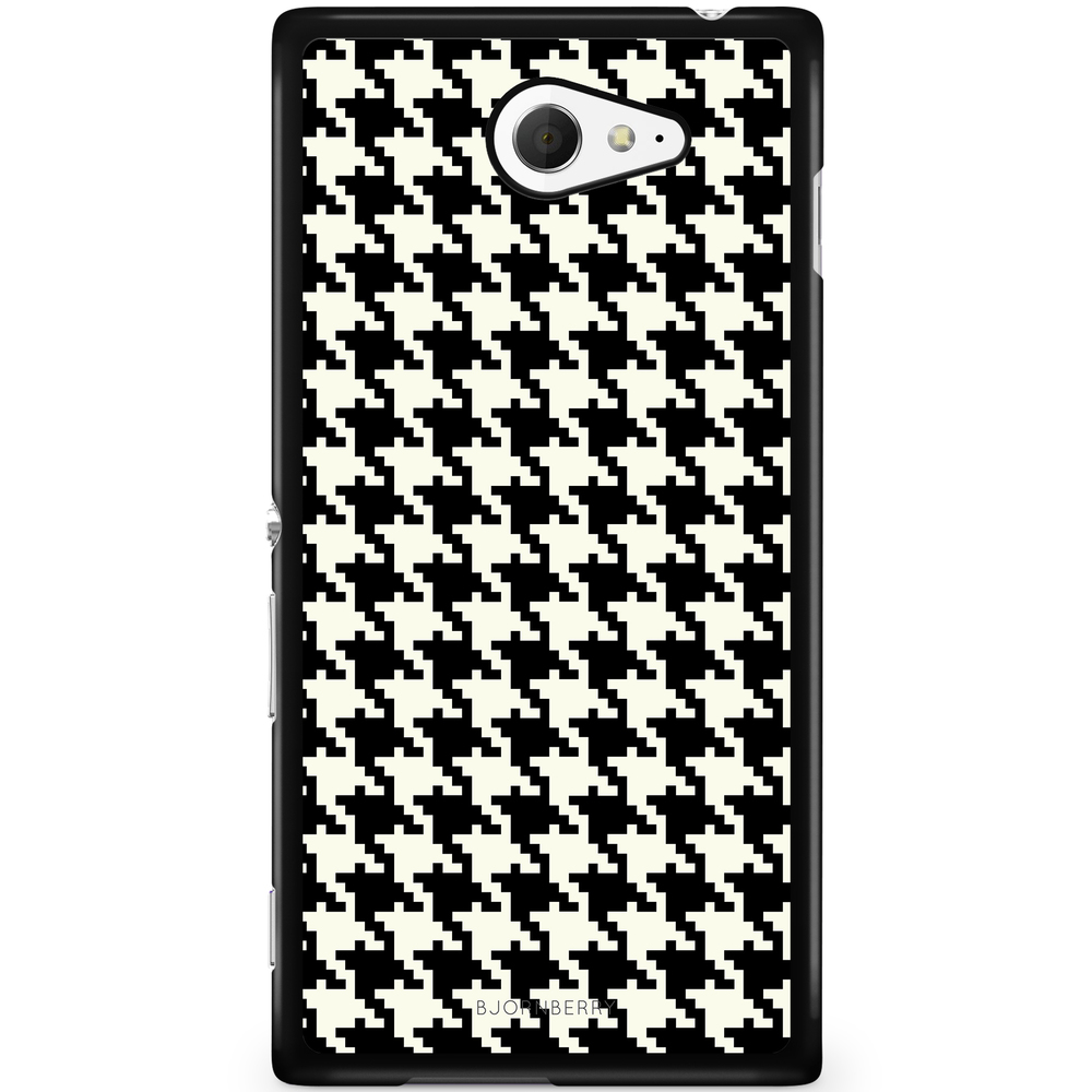 Sony Xperia M2 Aqua Case - Houndstooth