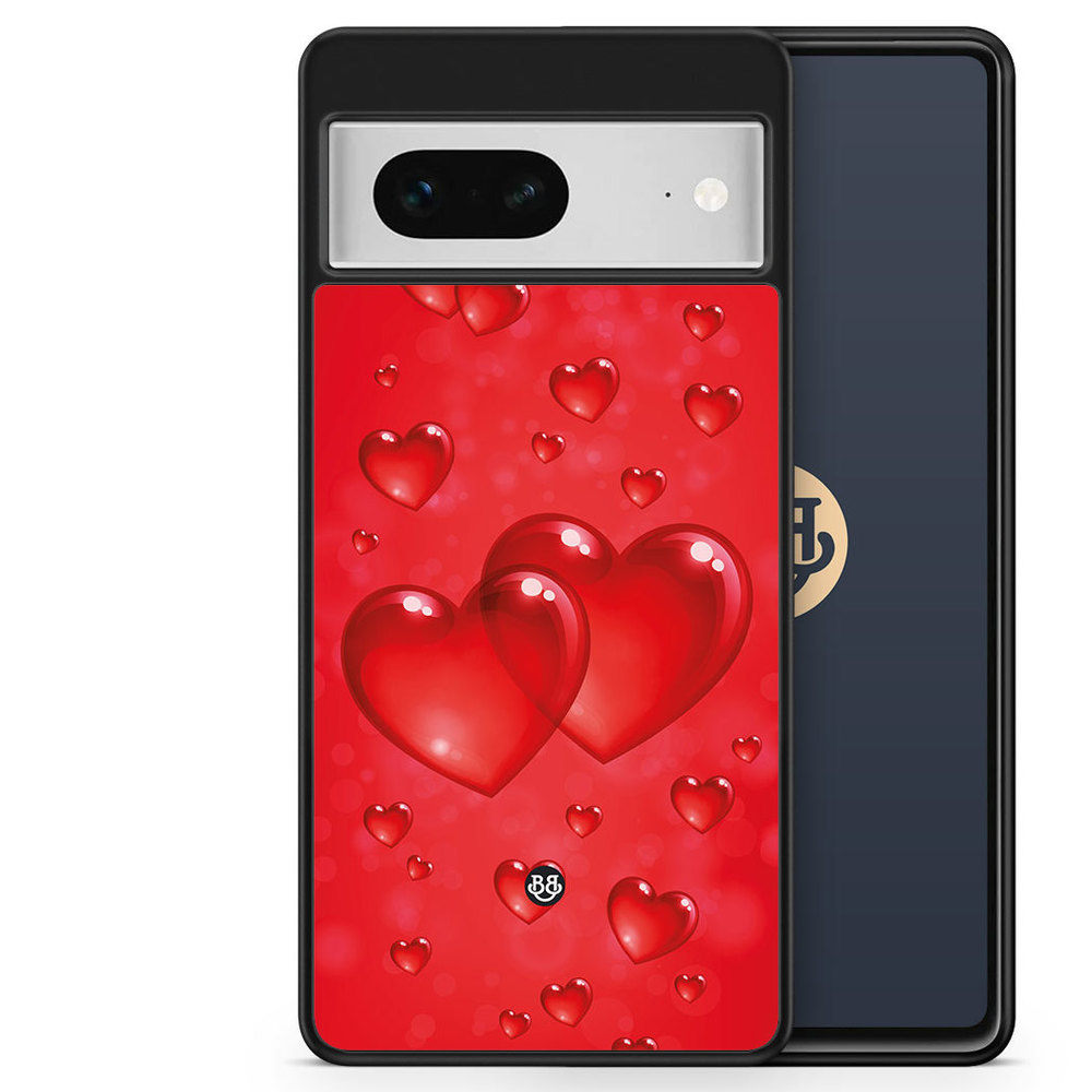 Google Pixel 7 Case - Hearts