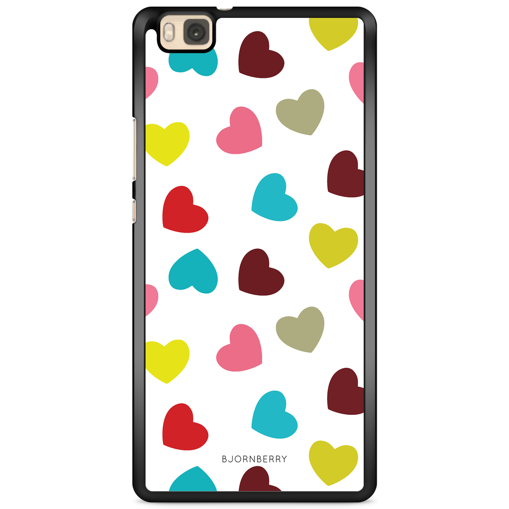 Huawei P8 Lite Case - Hearts