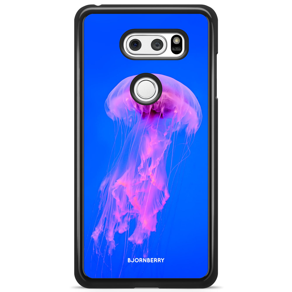 LG V30 Case - Pink Jellyfish
