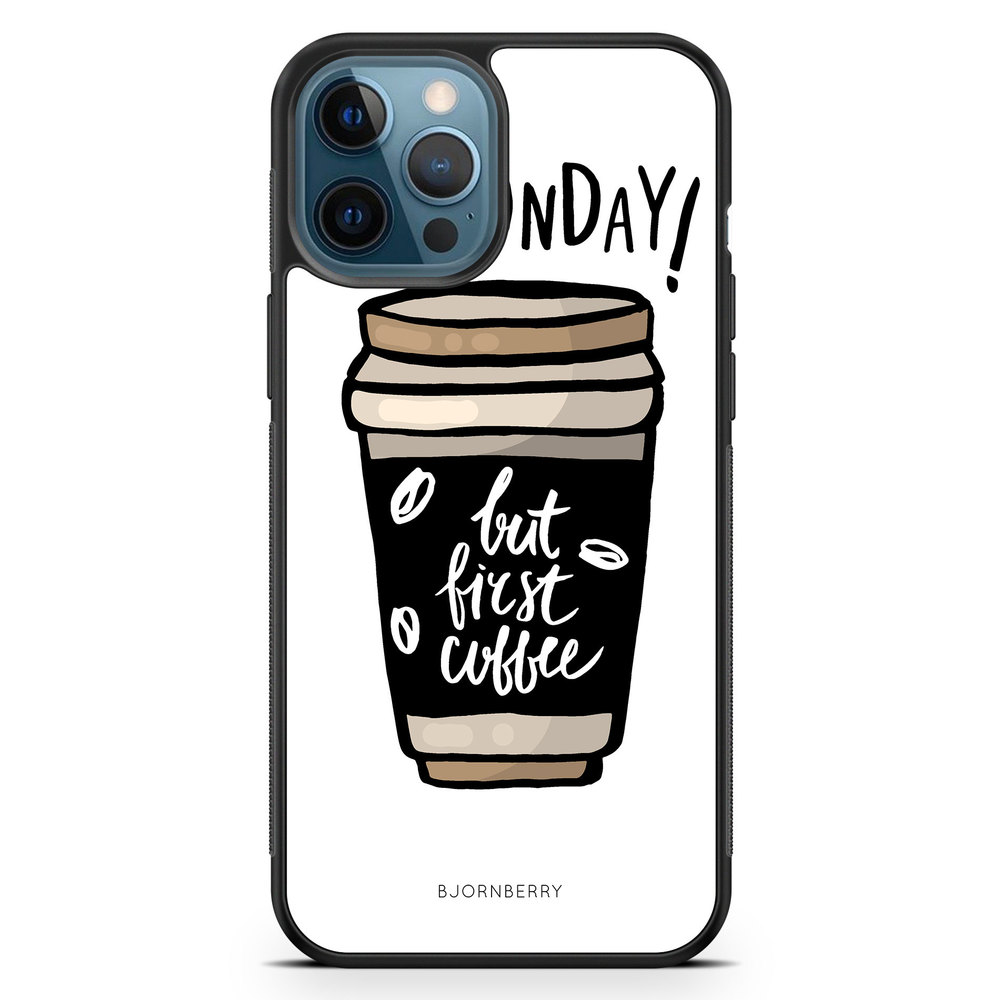 iPhone 12 Pro Case - But First Coffee