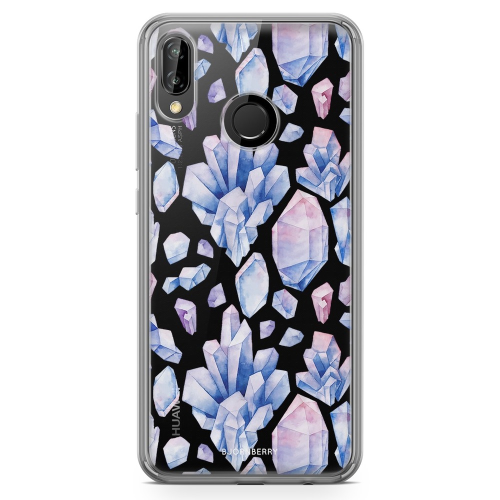 Huawei P20 Lite Fashion Case - Pastel Crystals