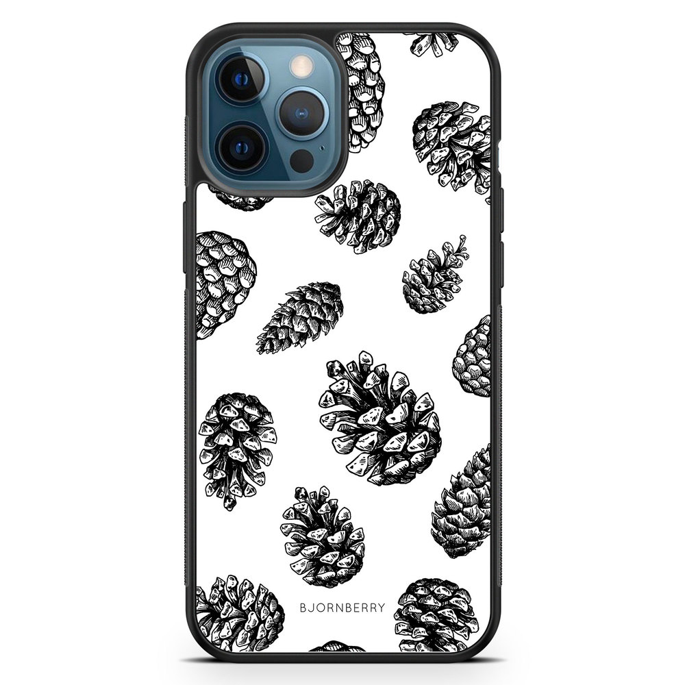 iPhone 12 Pro Case - Pine Cone Pattern