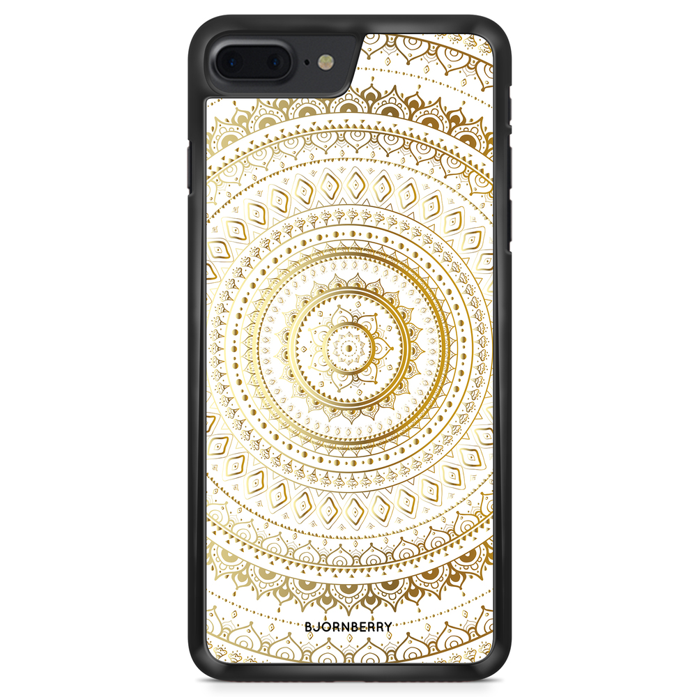 iPhone 8 Plus Case - Gold Mandala