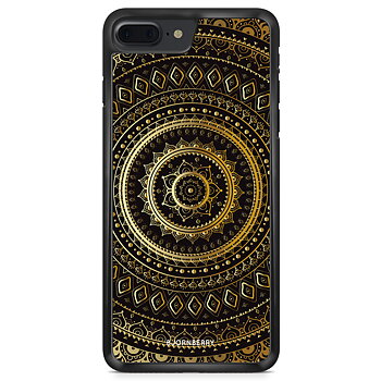 iPhone 8 Plus Skal - Guld Mandala