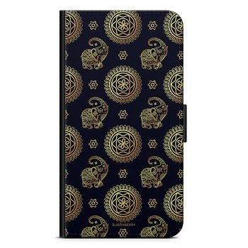 Motorola Moto G7 Play Plånboksfodral - Elefant Guld