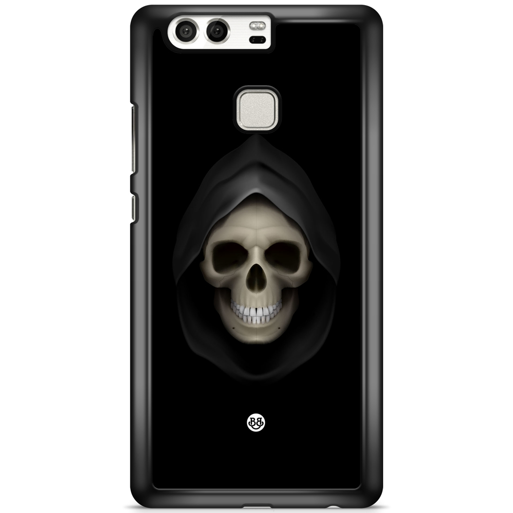 Huawei P9 Plus Case - Svart Dödskalle